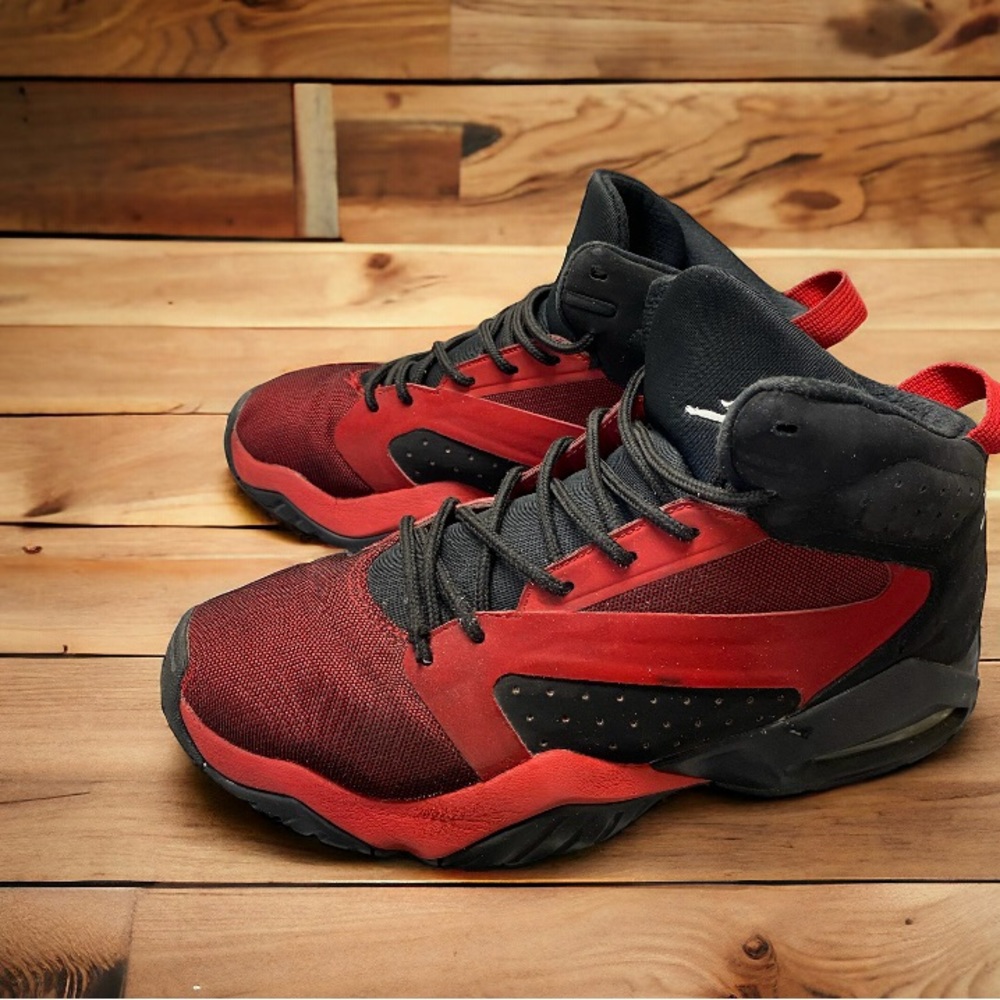 Nike Mens 8.5 Air Jordan Lift Off Basketball Shoes Red Black AR4430-002 Mid Top